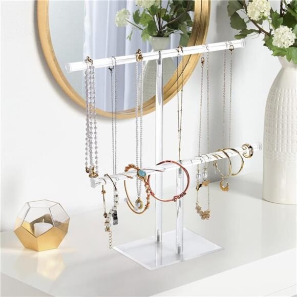 Jewelry Stand Necklace Holder, Jewelry Display Holder, Bracelet Organizer - Picture 3 of 13